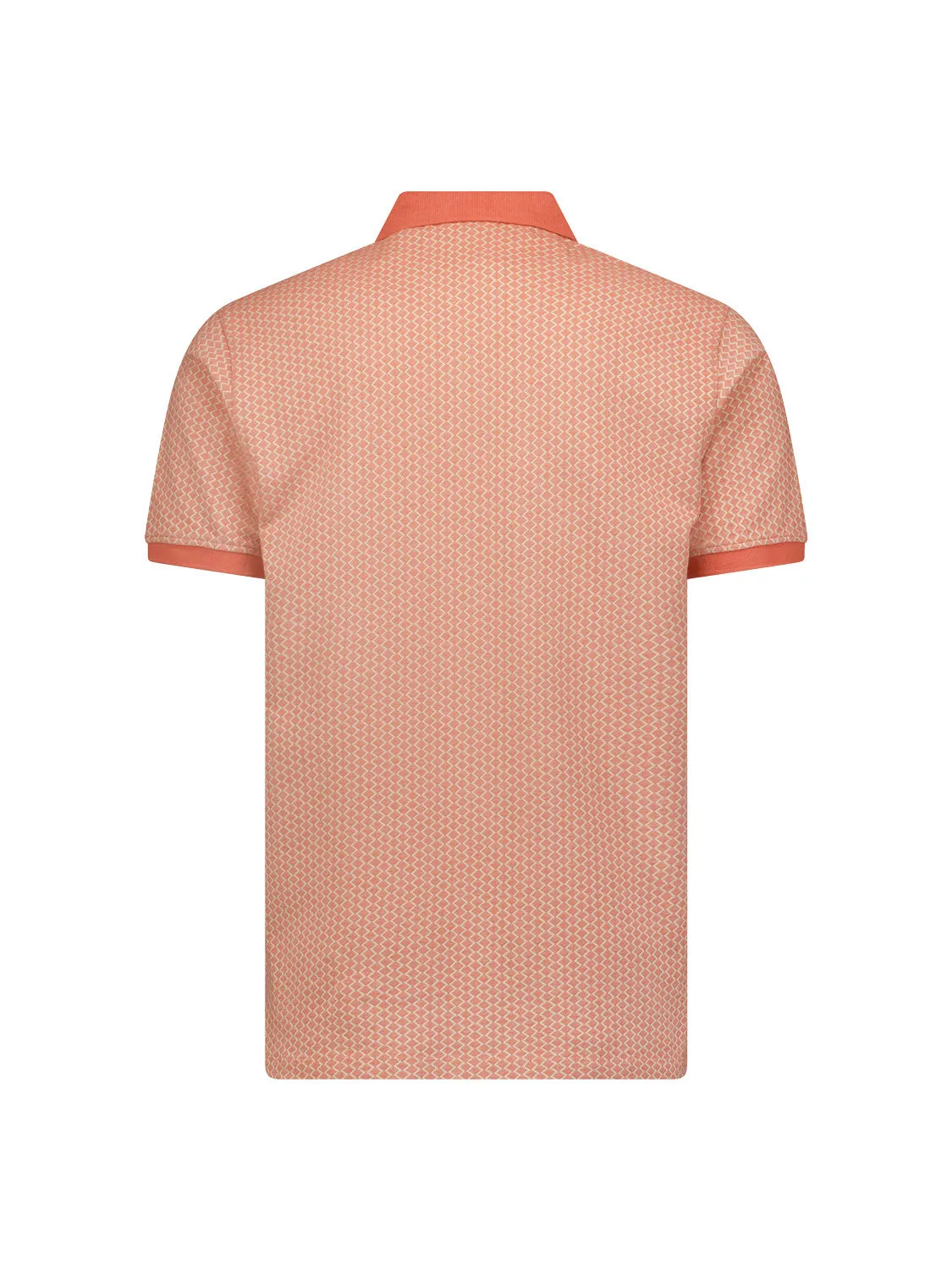 Allover Print Polo: Melon