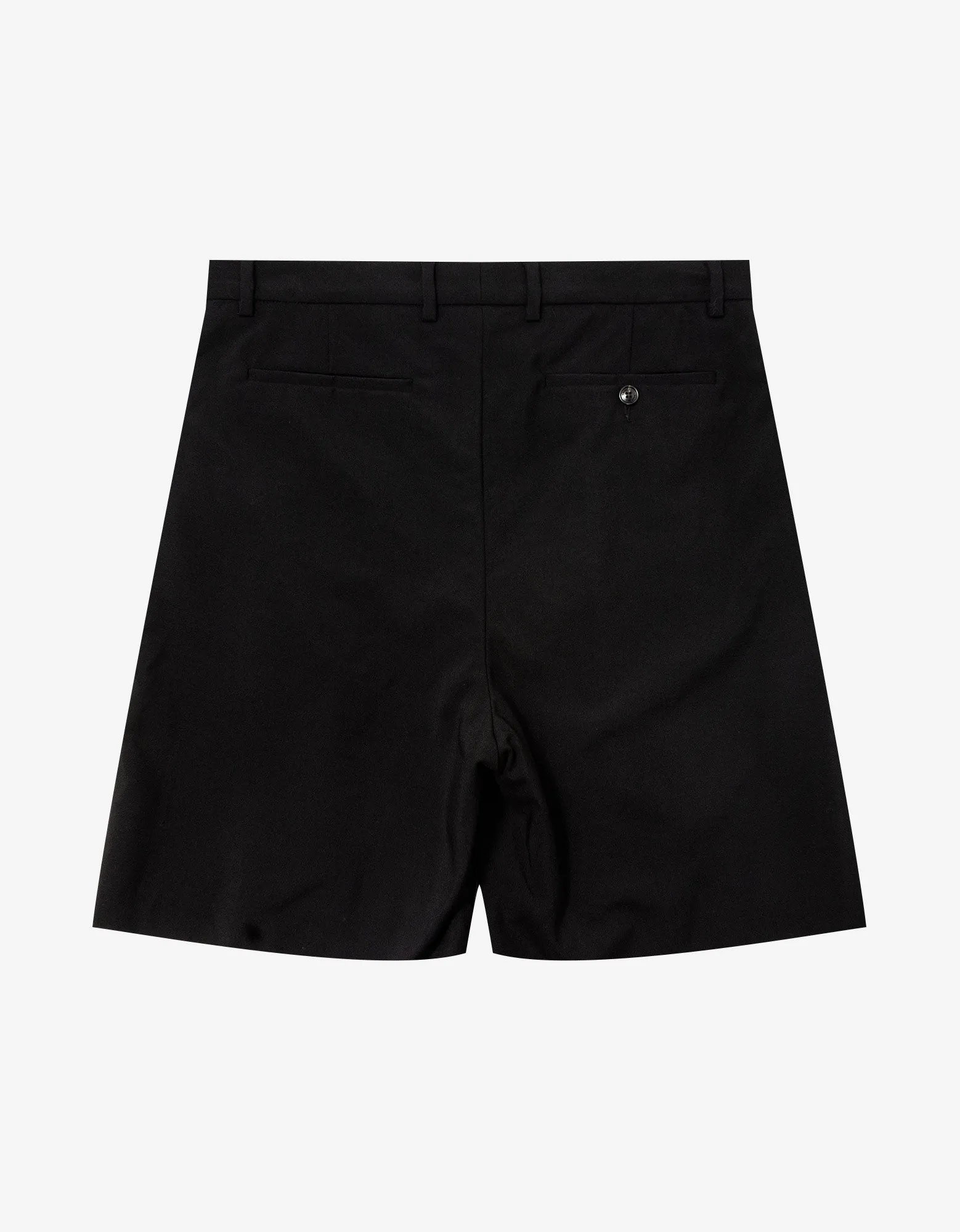 Amiri Black Double Pleat Shorts