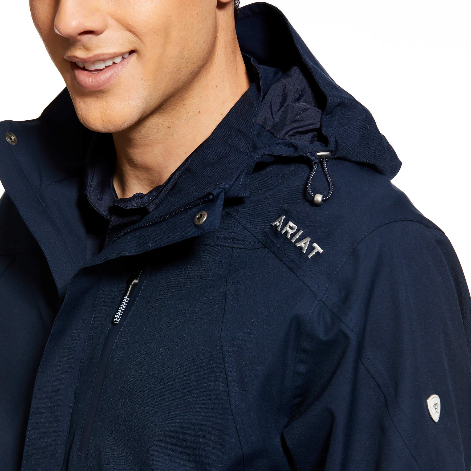 ARIAT Men's Coastal Waterproof Jacket - Navy