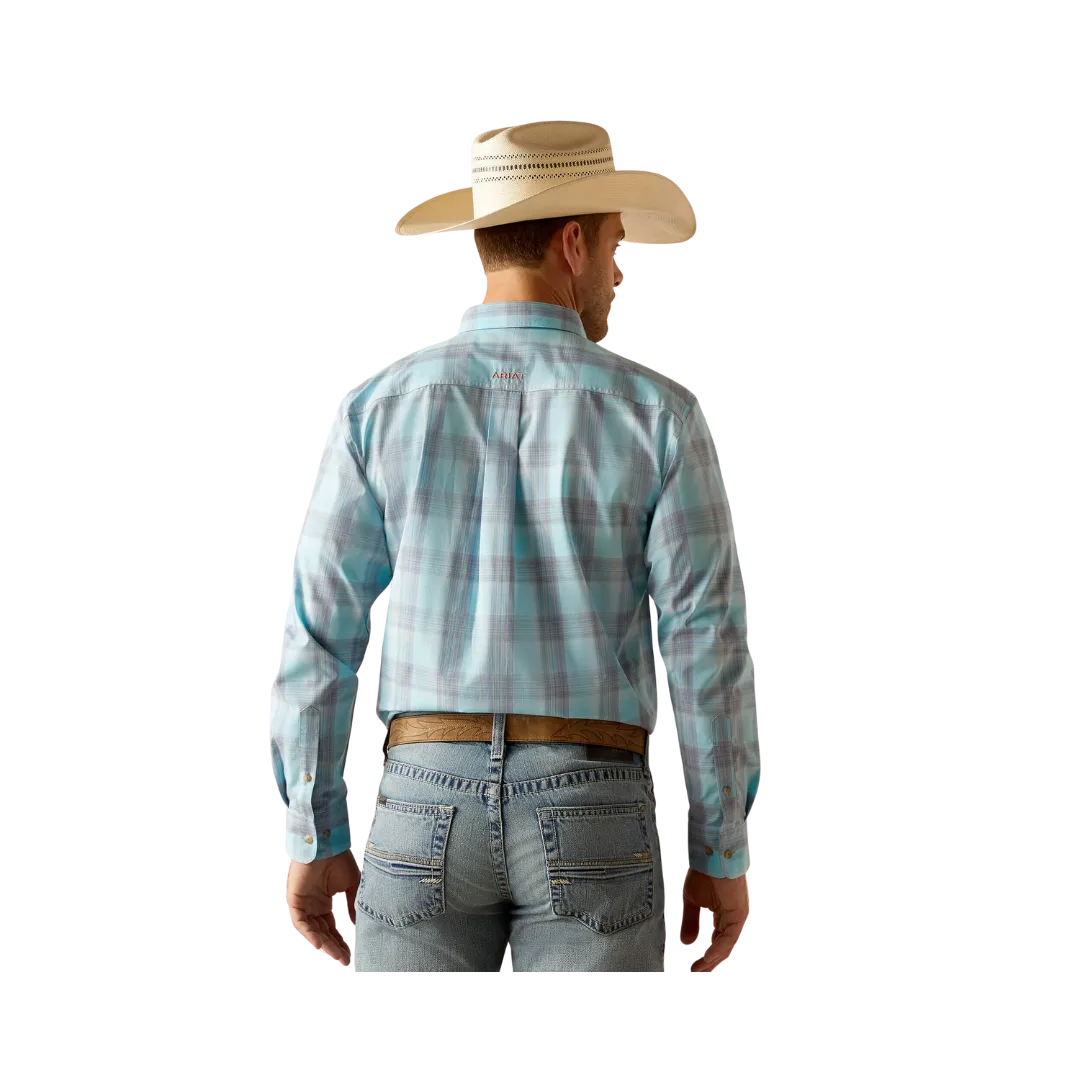 Ariat Men's Pro Series Kane Classic Fit Sky Shirt