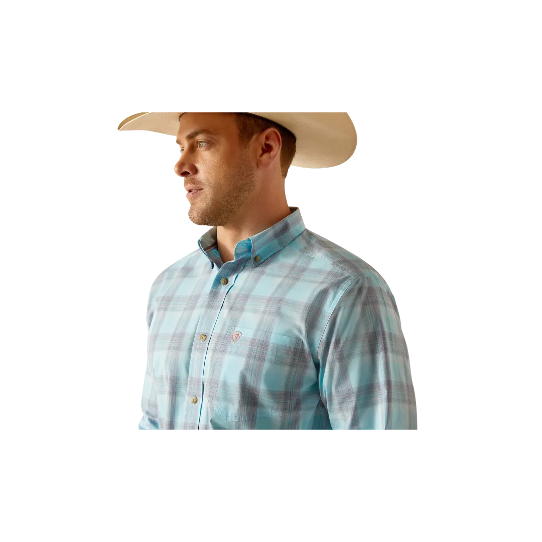 Ariat Men's Pro Series Kane Classic Fit Sky Shirt