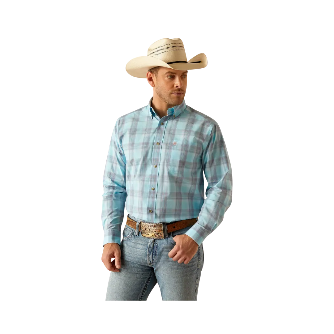 Ariat Men's Pro Series Kane Classic Fit Sky Shirt