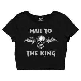 Avenged Sevenfold Crop Top - Hail To The King