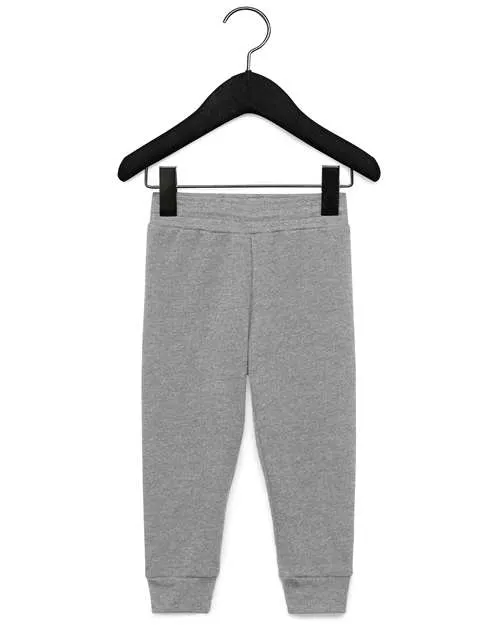 BELLA   CANVAS Toddler Sponge Fleece Jogger Sweatpants