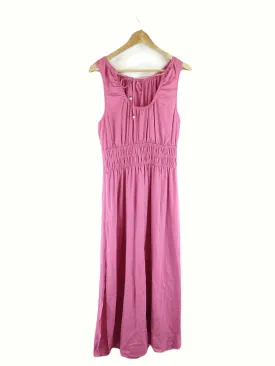 Boutique Pink Linen Dress 8