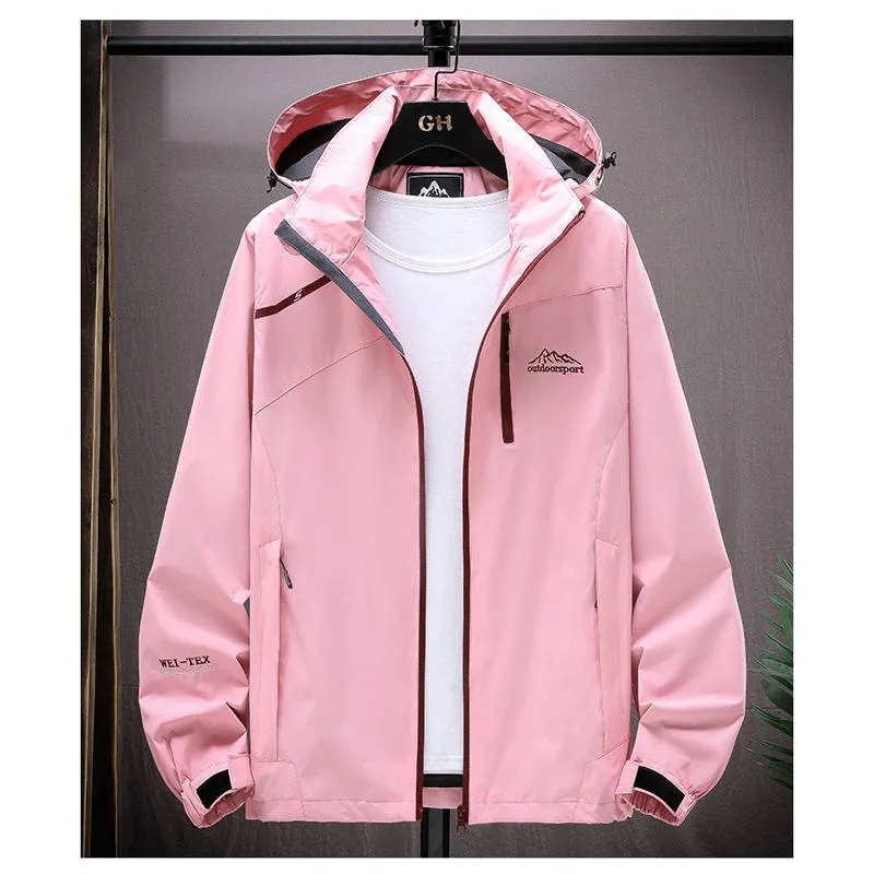 Casual Loose Fit Versatile Trendy Hooded Ski Jacket