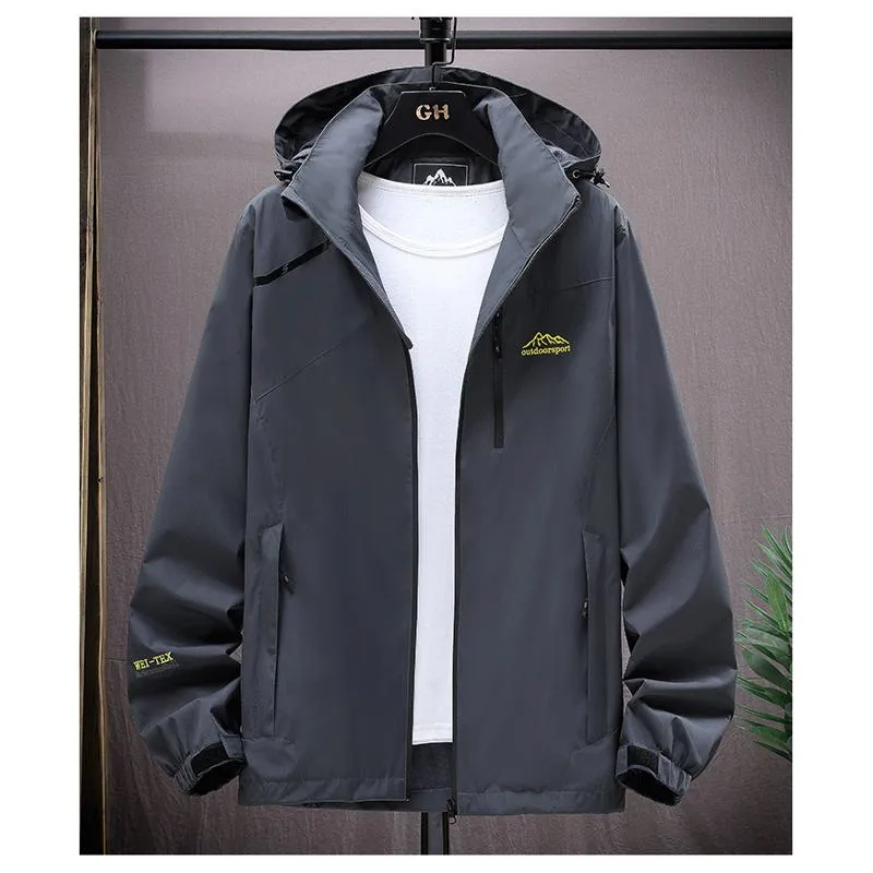 Casual Loose Fit Versatile Trendy Hooded Ski Jacket