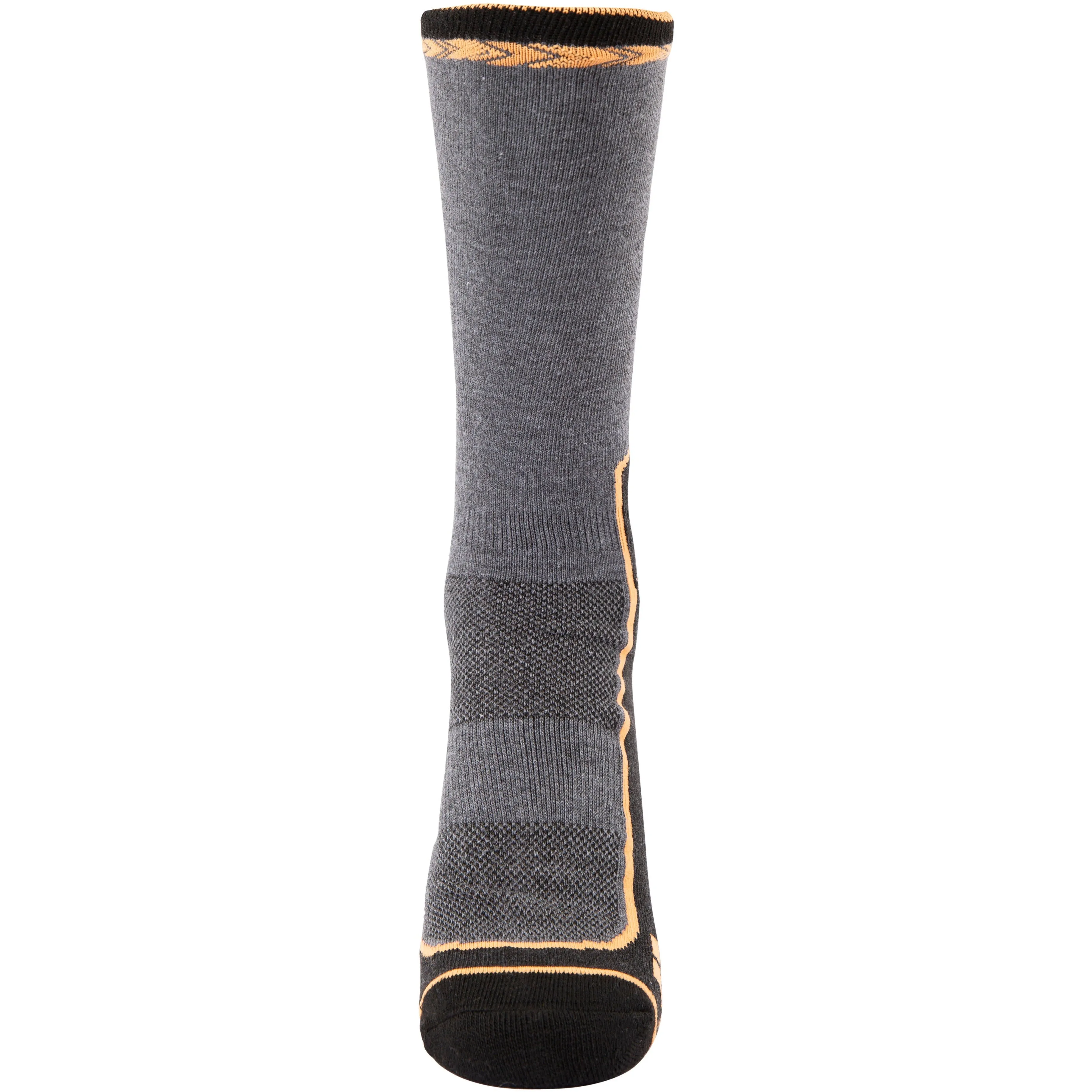 Cortado Adults Thermal Trekking Sock in Black Marl