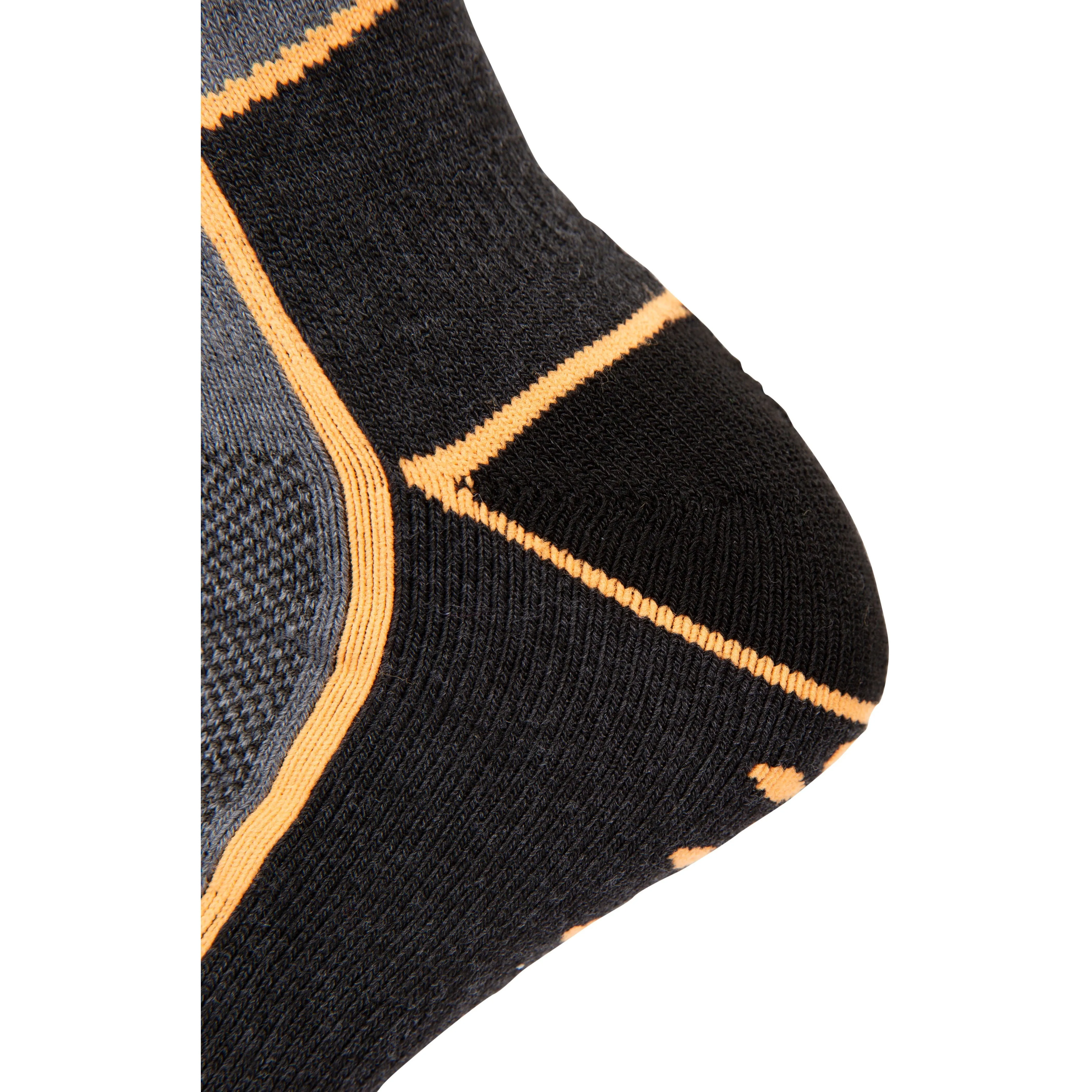 Cortado Adults Thermal Trekking Sock in Black Marl