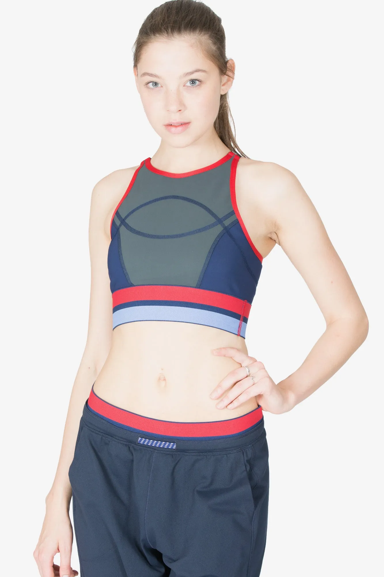 COURT SPORTS BRA - NAVY