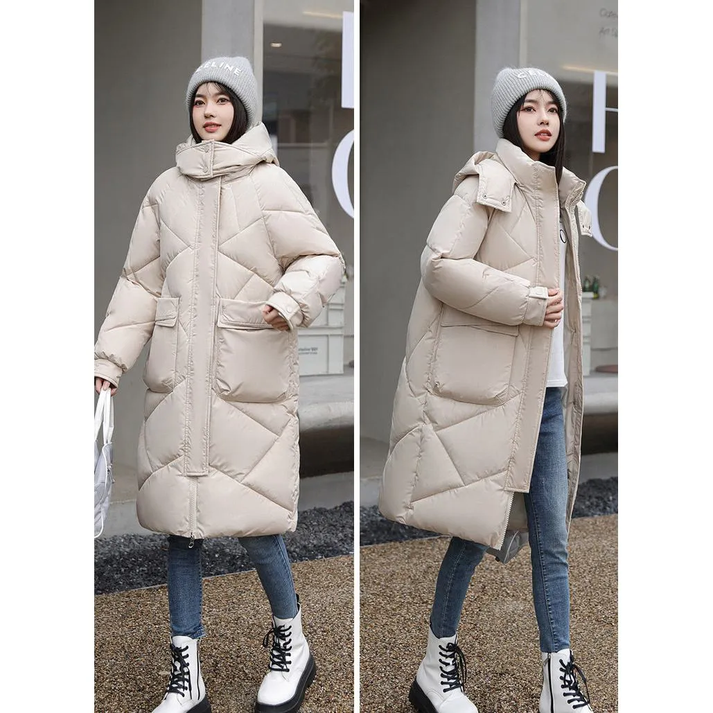 Detachable Hooded Puffer Coat