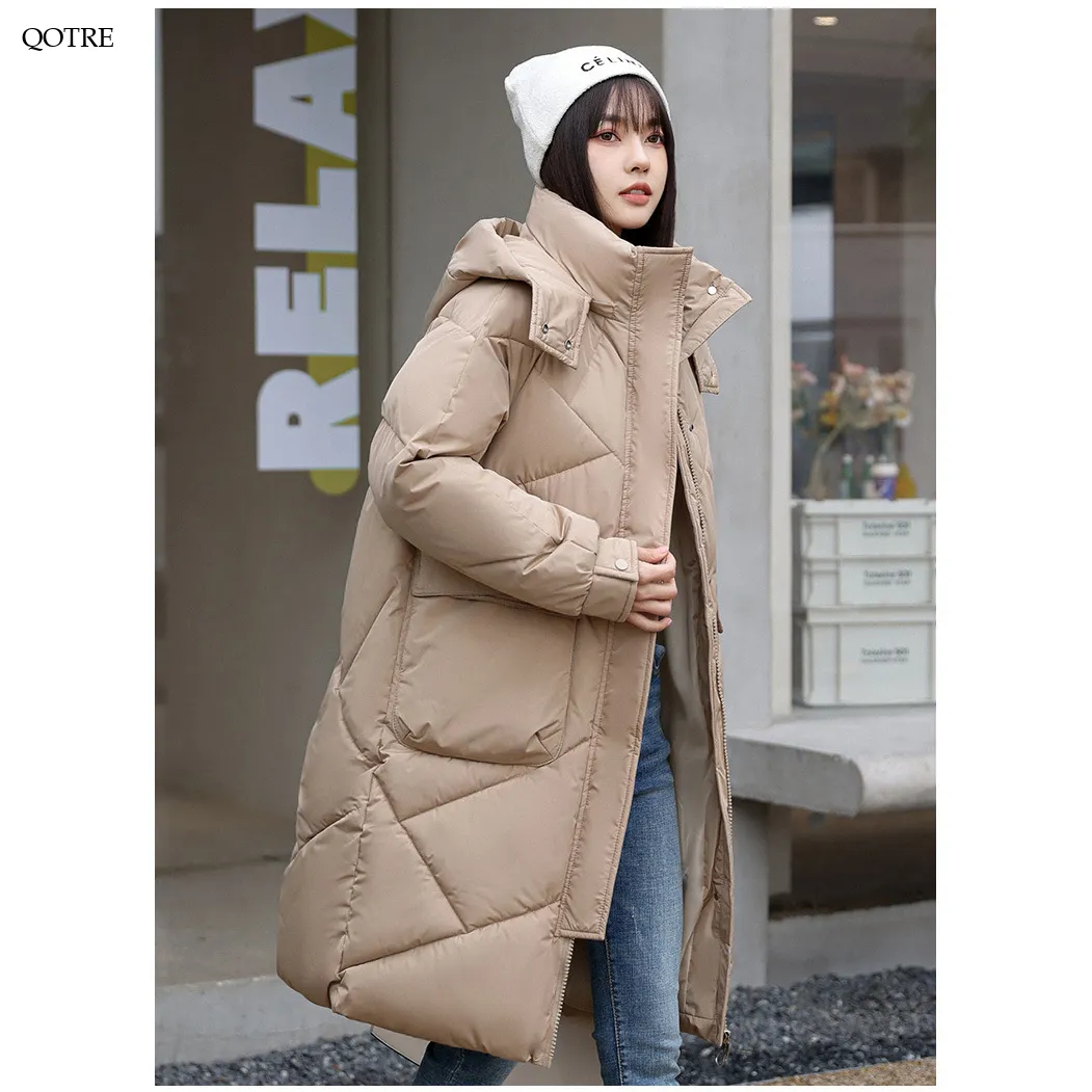 Detachable Hooded Puffer Coat