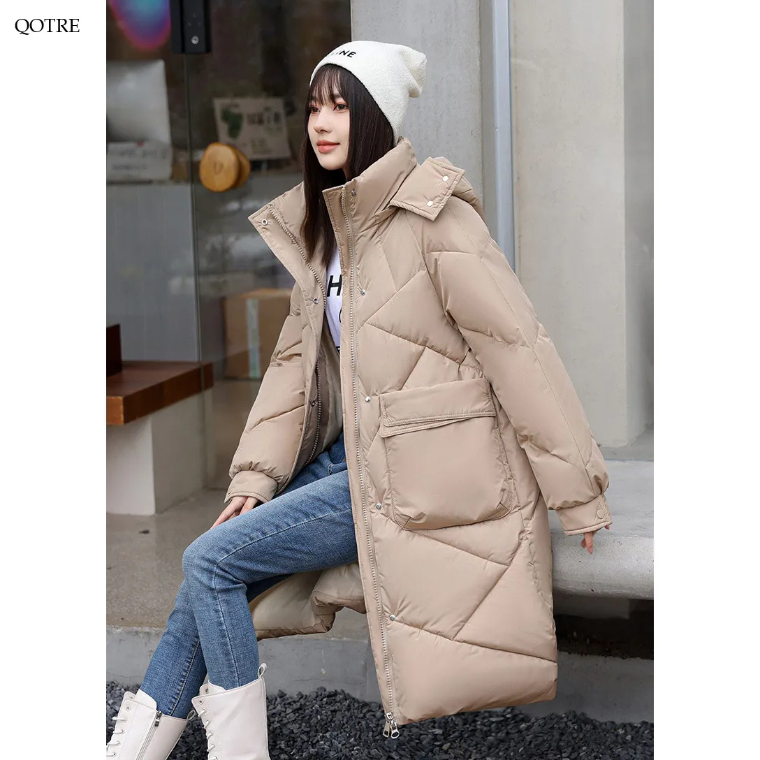 Detachable Hooded Puffer Coat