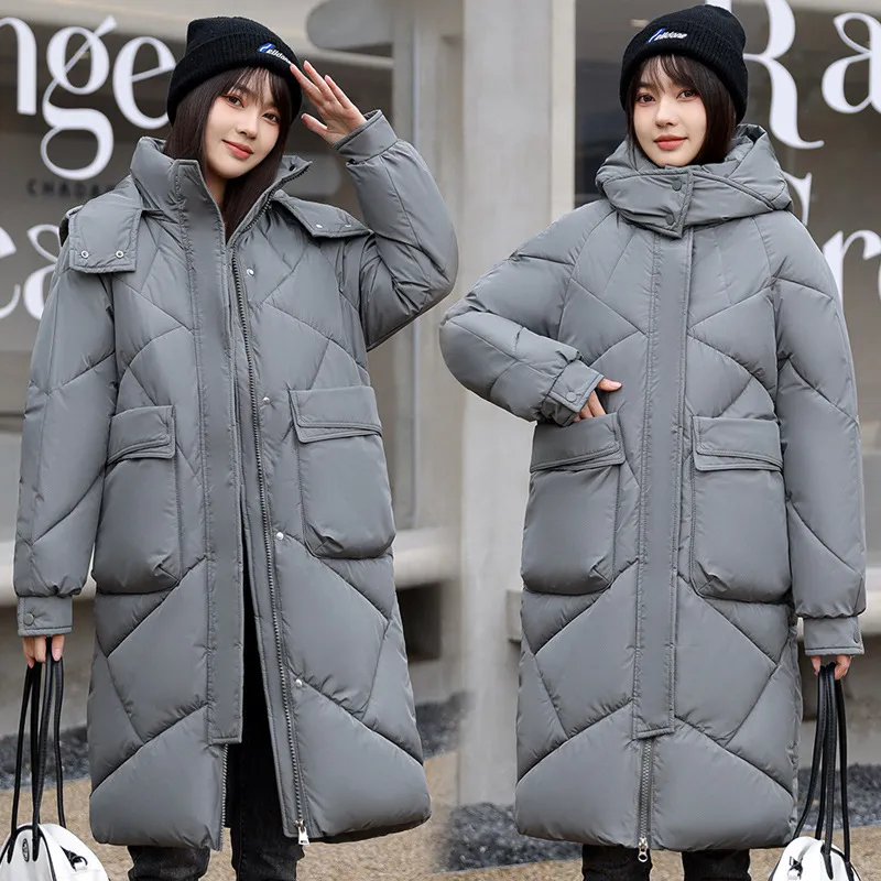 Detachable Hooded Puffer Coat