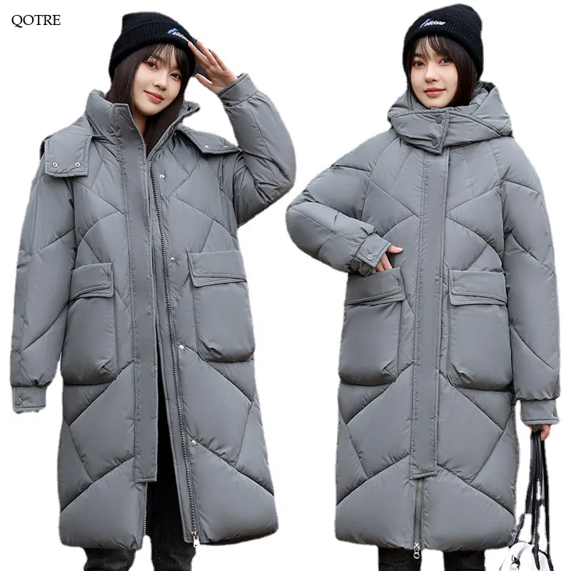 Detachable Hooded Puffer Coat