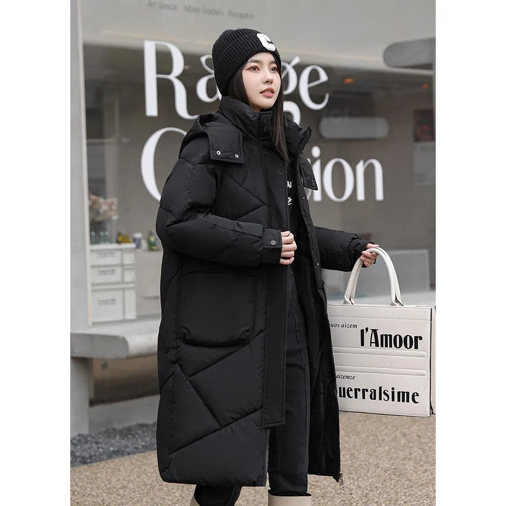 Detachable Hooded Puffer Coat