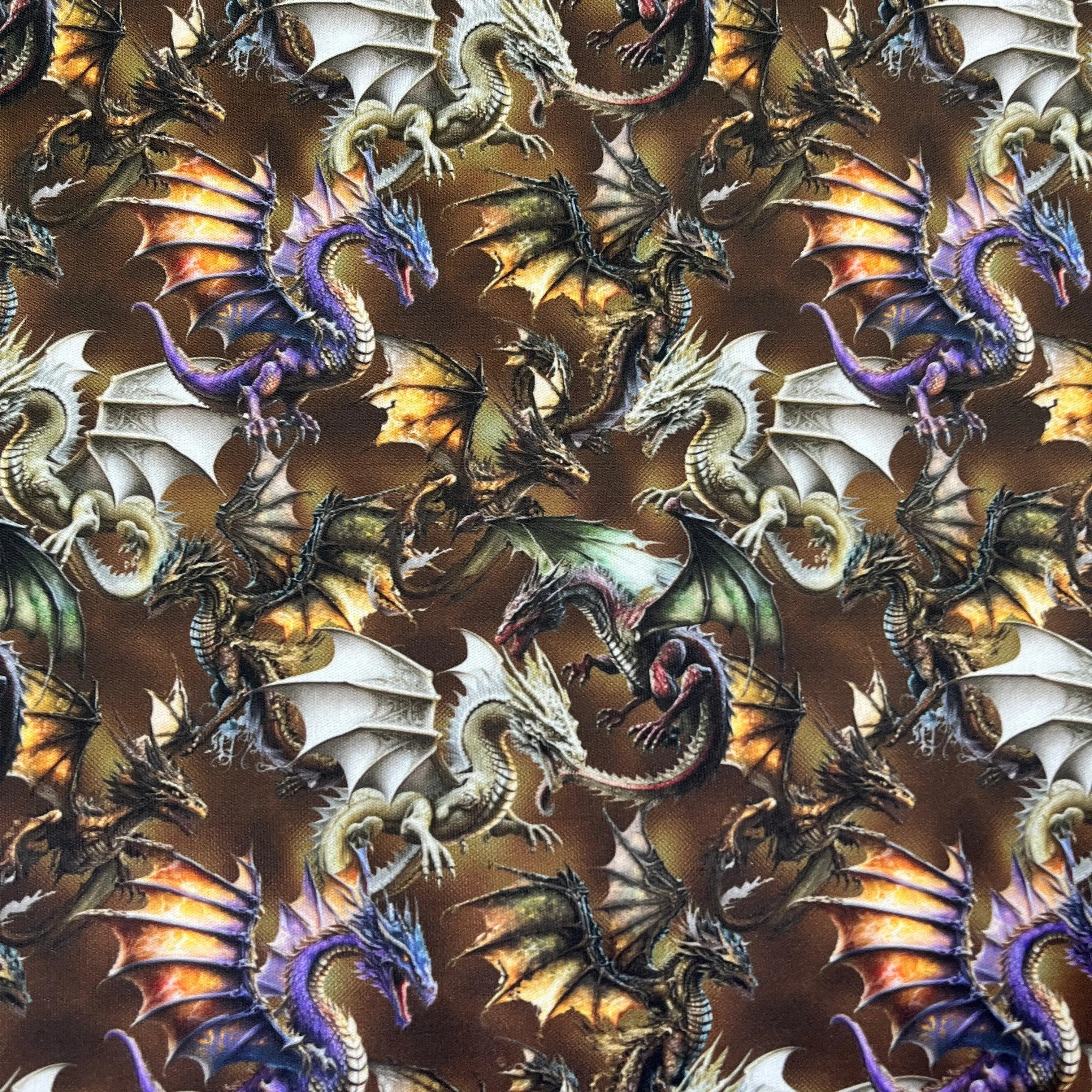 Dragon Toss 1 mil PUL Fabric - Made in the USA