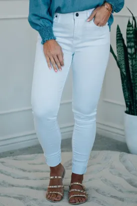 Drew White Skinny Jeans