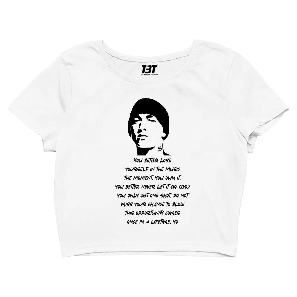 Eminem Crop Top - Lose Yourself