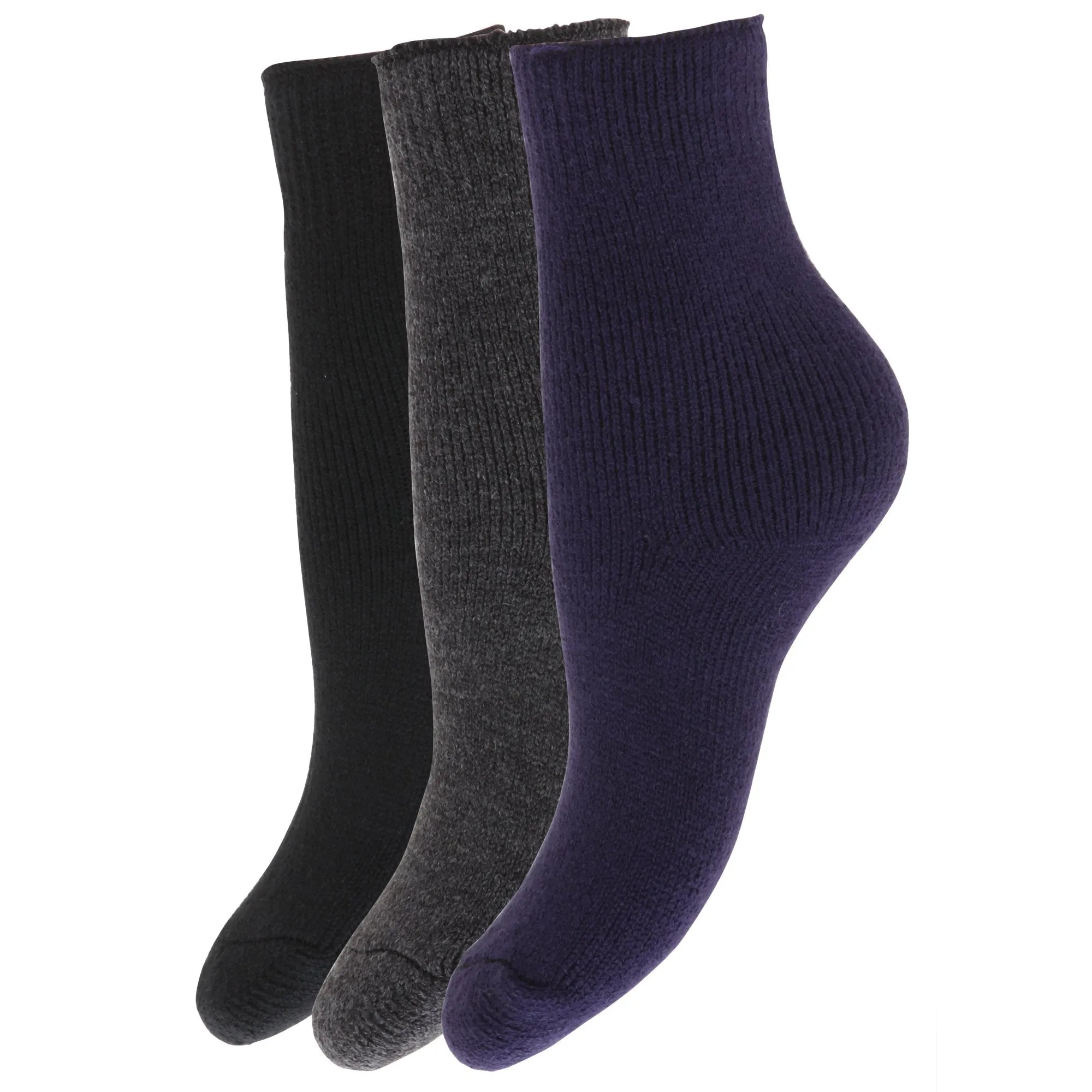 FLOSO Childrens Boys/Girls Winter Thermal Socks (Pack Of 3)