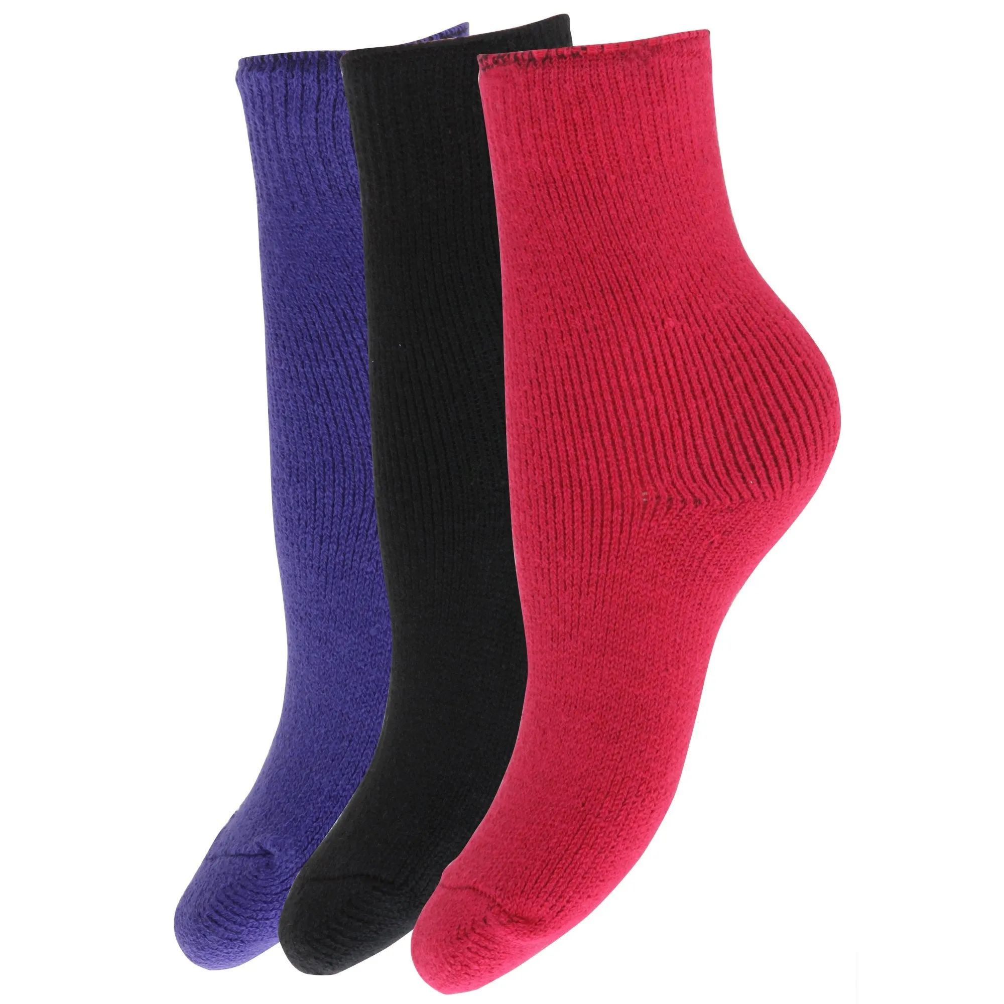 FLOSO Childrens Boys/Girls Winter Thermal Socks (Pack Of 3)