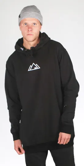 I Ride Sideways DWR Shred Fit Hoodie 3 Peaks Black