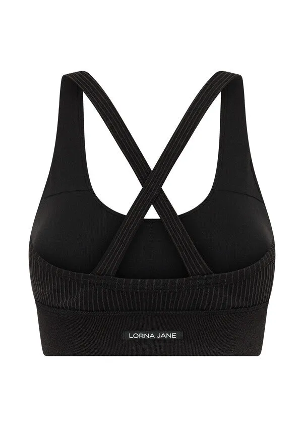 It Girl Wide Rib Seamless Sports Bra