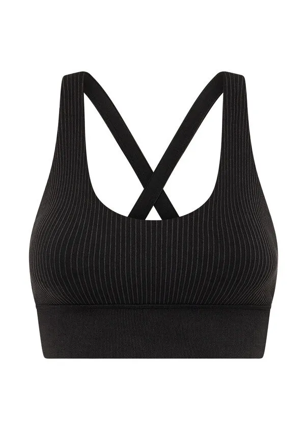 It Girl Wide Rib Seamless Sports Bra