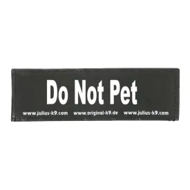 Julius-K9 Harness Velcro Patch - Do Not Pet