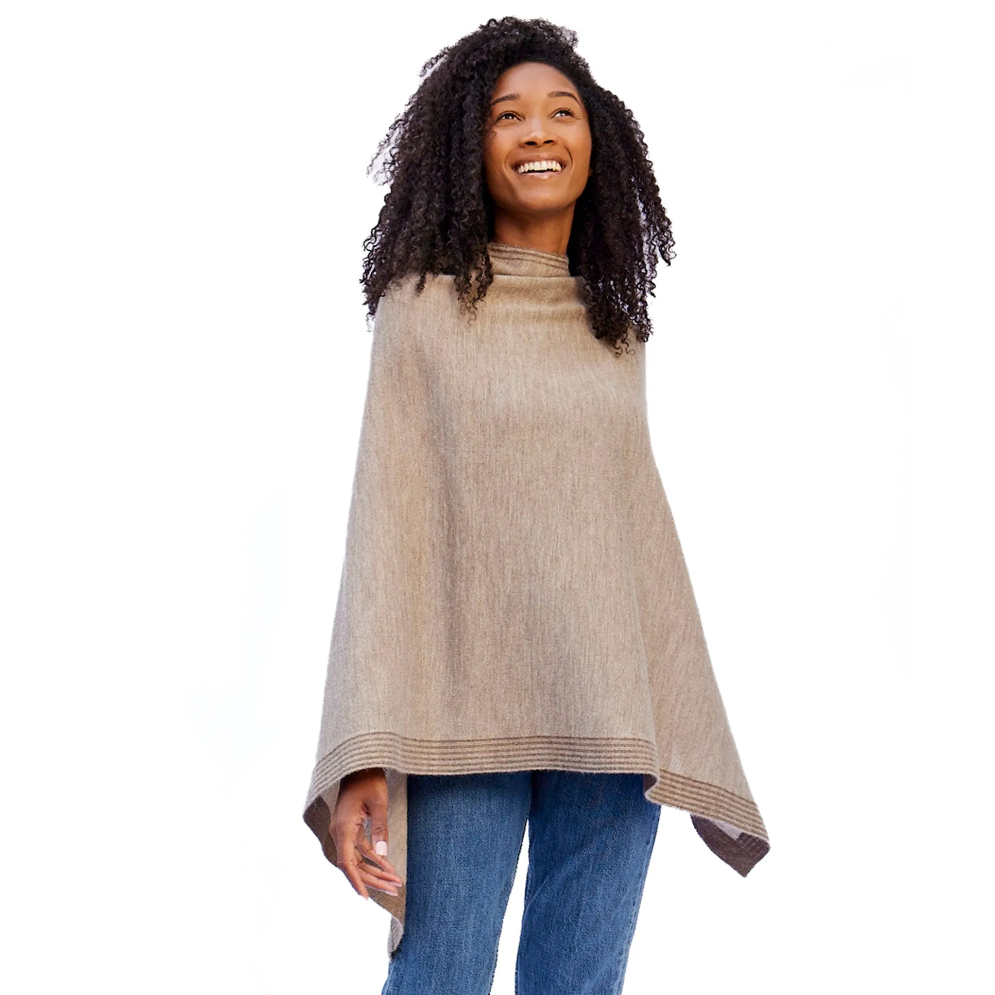 La Jolla Lightweight Knit Poncho