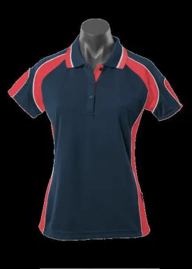 Ladies Murray Polo Navy/Red