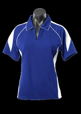 Ladies Premier Polo Royal/White