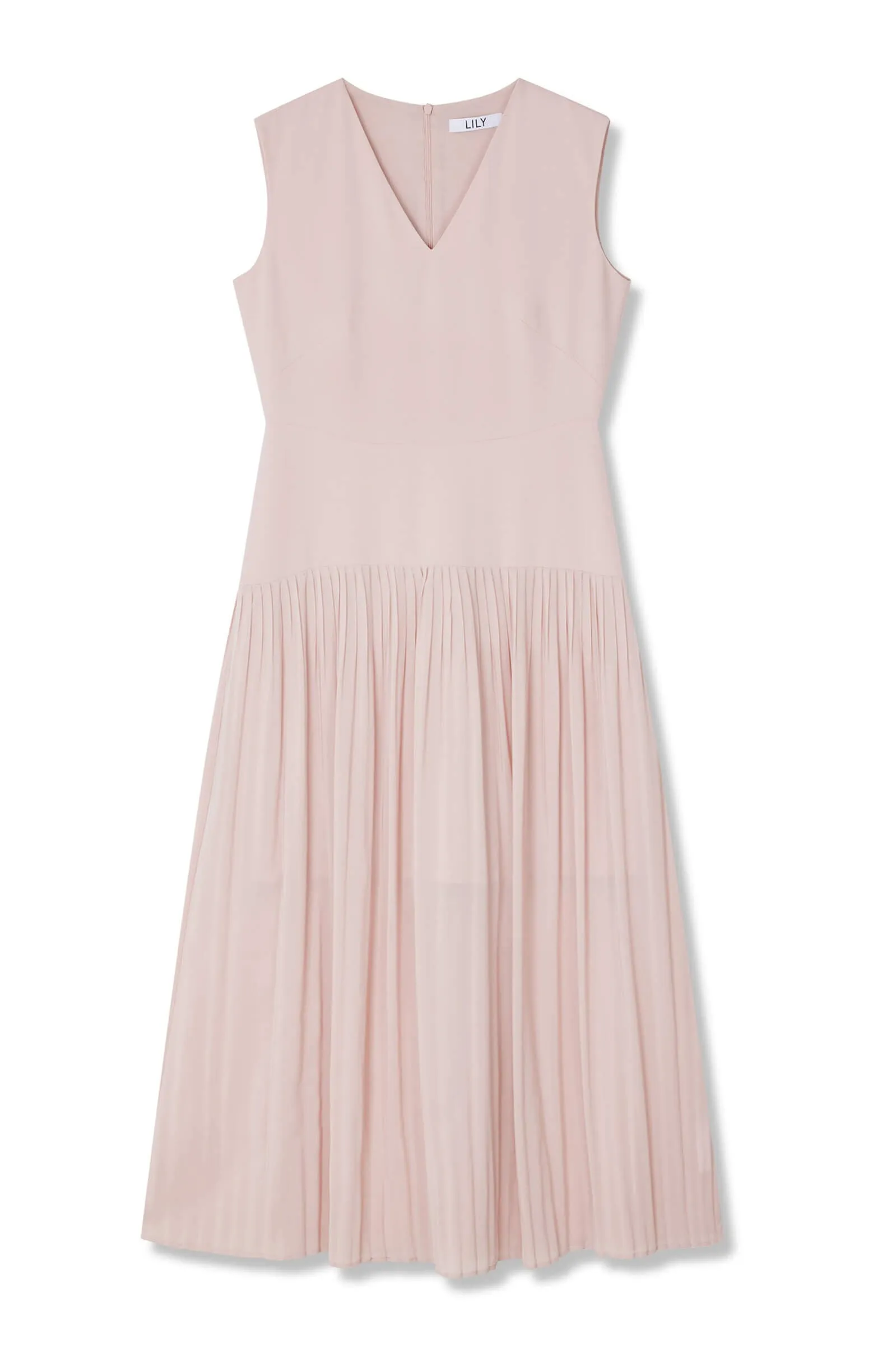 LILY College Style Pleated Dress