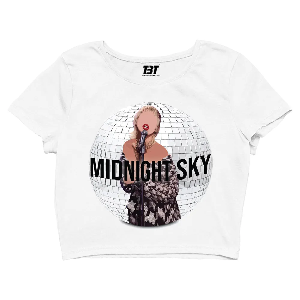 Miley Cyrus Crop Top - Midnight Sky