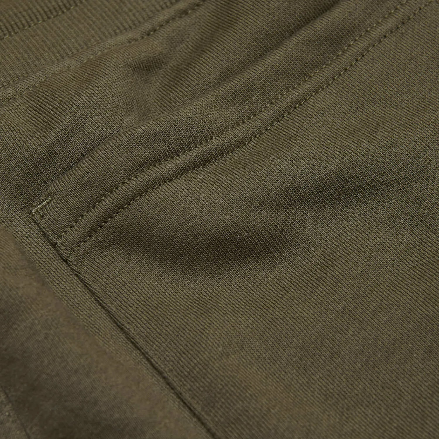 Military Green Fleece French Terry Joggers