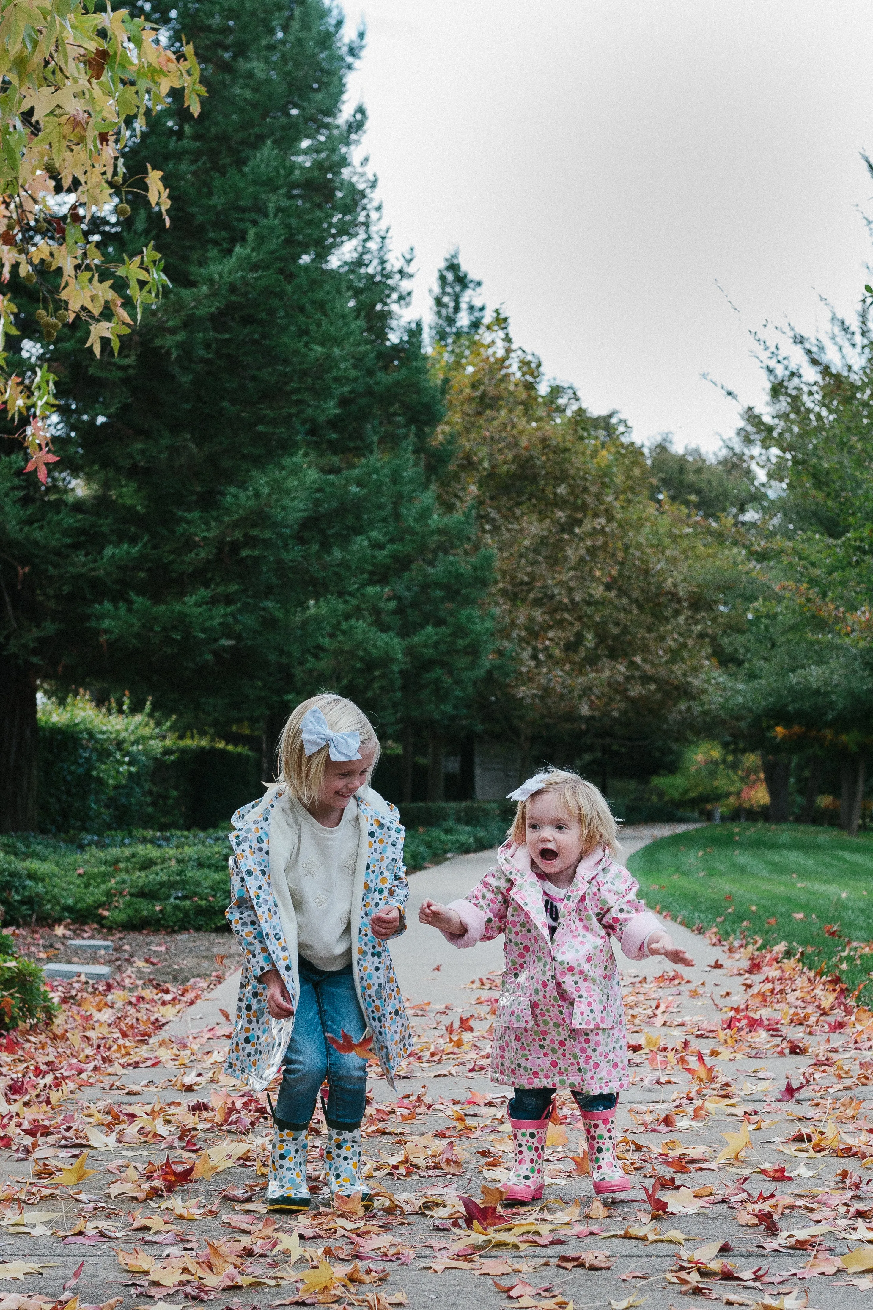 Multi Dot Raincoat