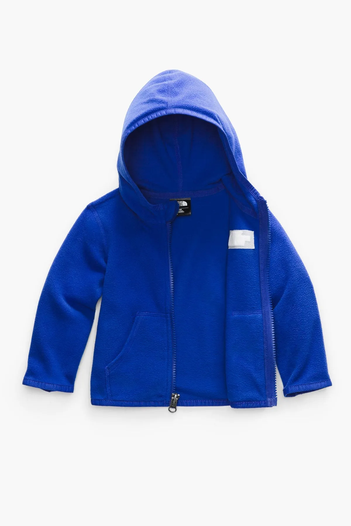 North Face Baby Infant Glacier Hoodie - Blue (Size 6M left)