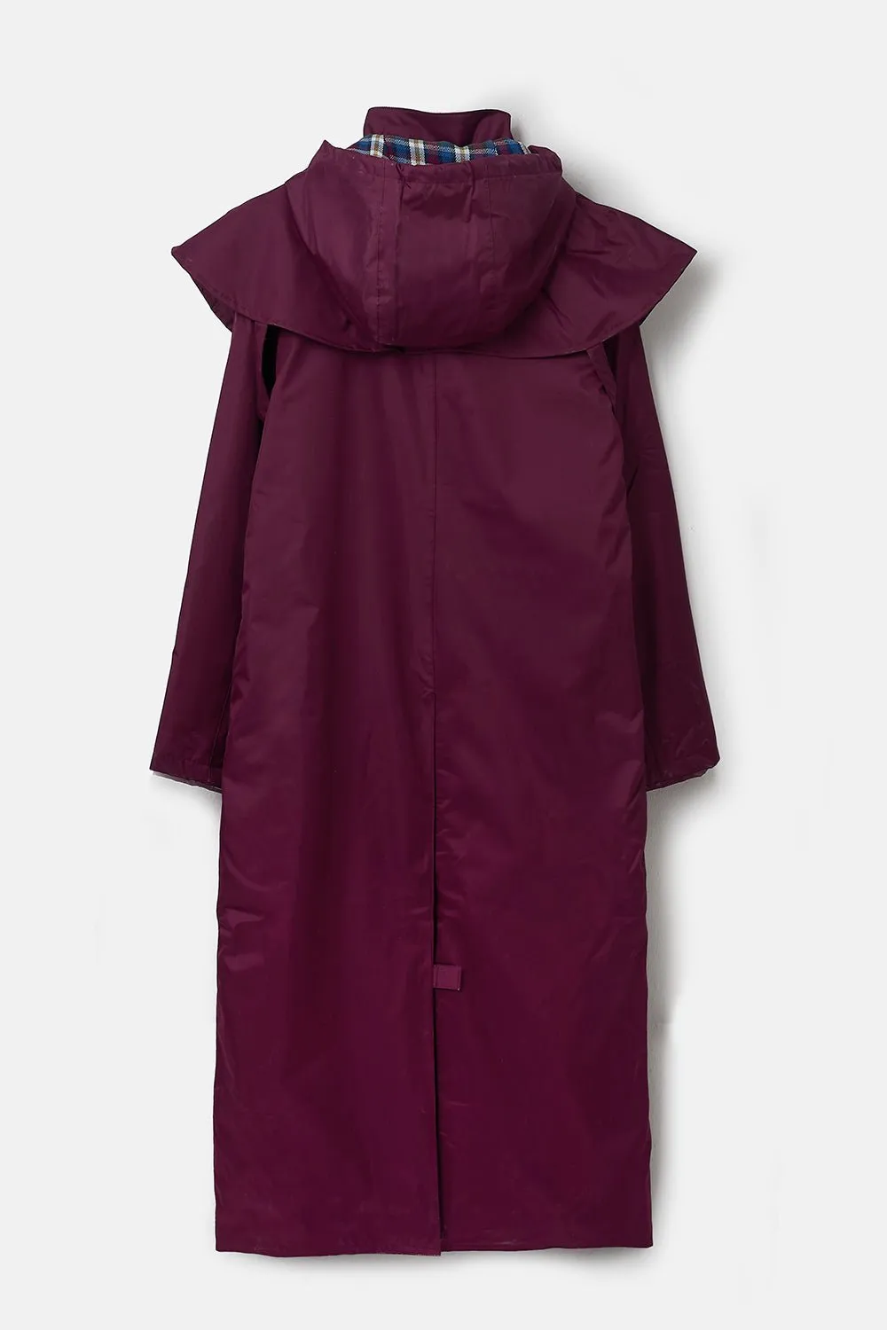 Outback Full Length Waterproof Raincoat - Plum