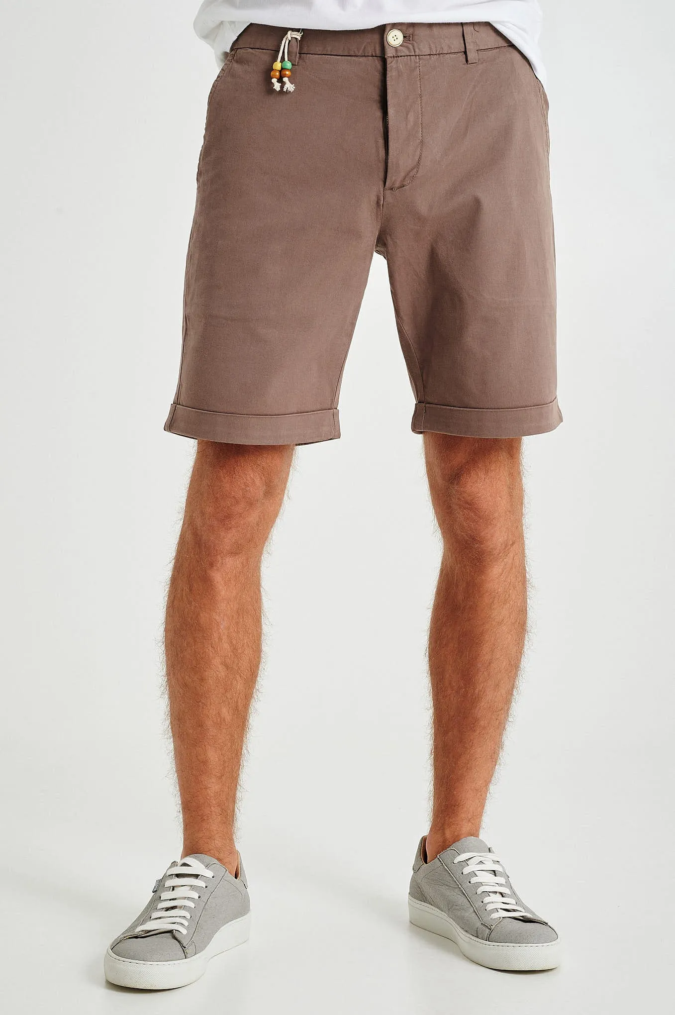 Plain basic with organic cotton bermuda shorts