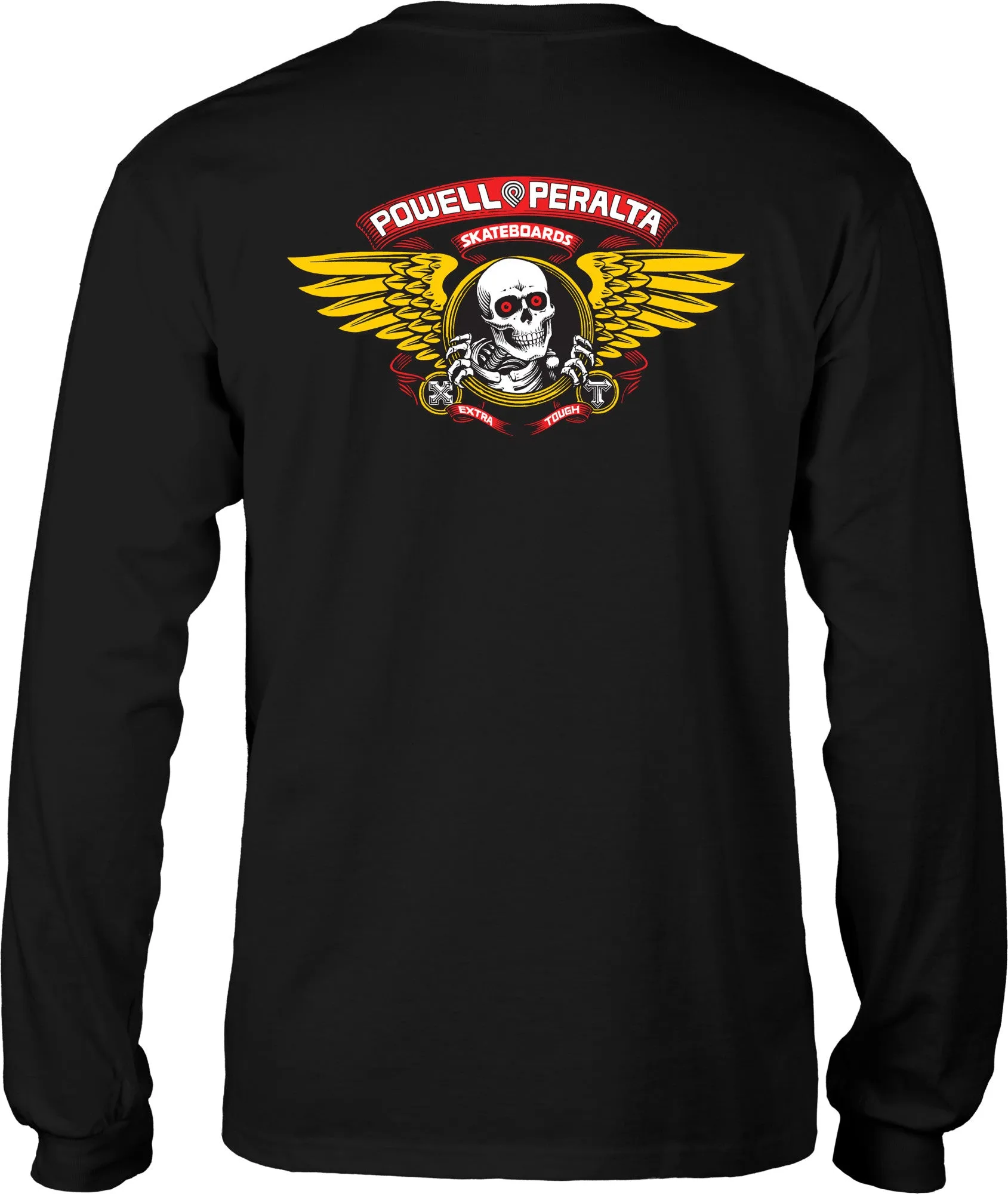 Powell Peralta Winged Ripper L/S T-Shirt - Black