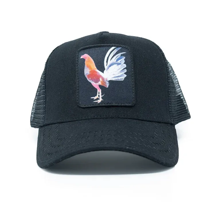 Rooster Black Hat (Black) - GS284