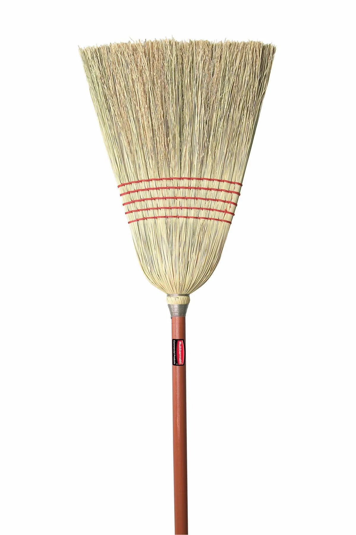 RUBBERMAID CORN BROOM RED