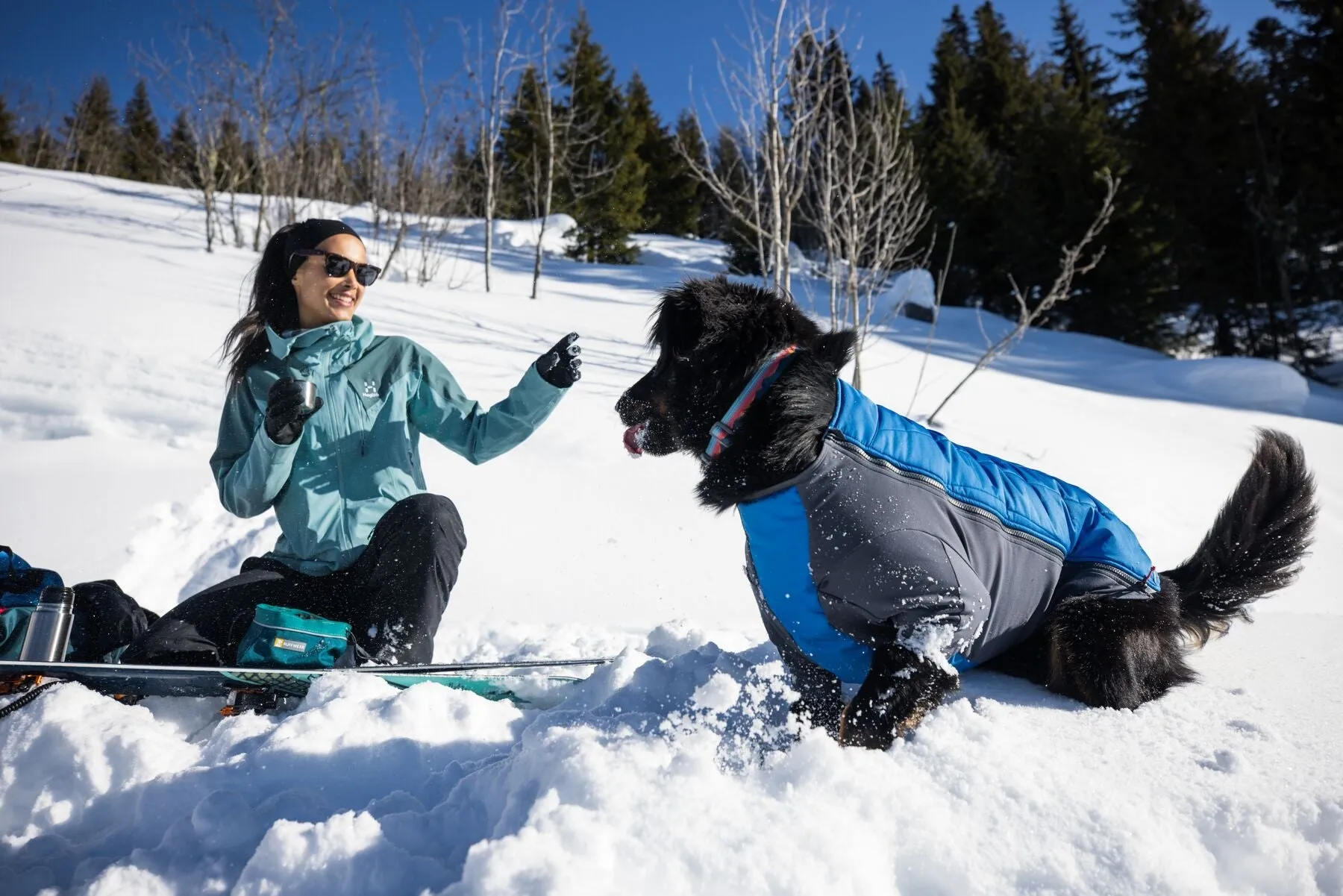 Ruffwear Powder Hound - Orange Small (Customer Return)