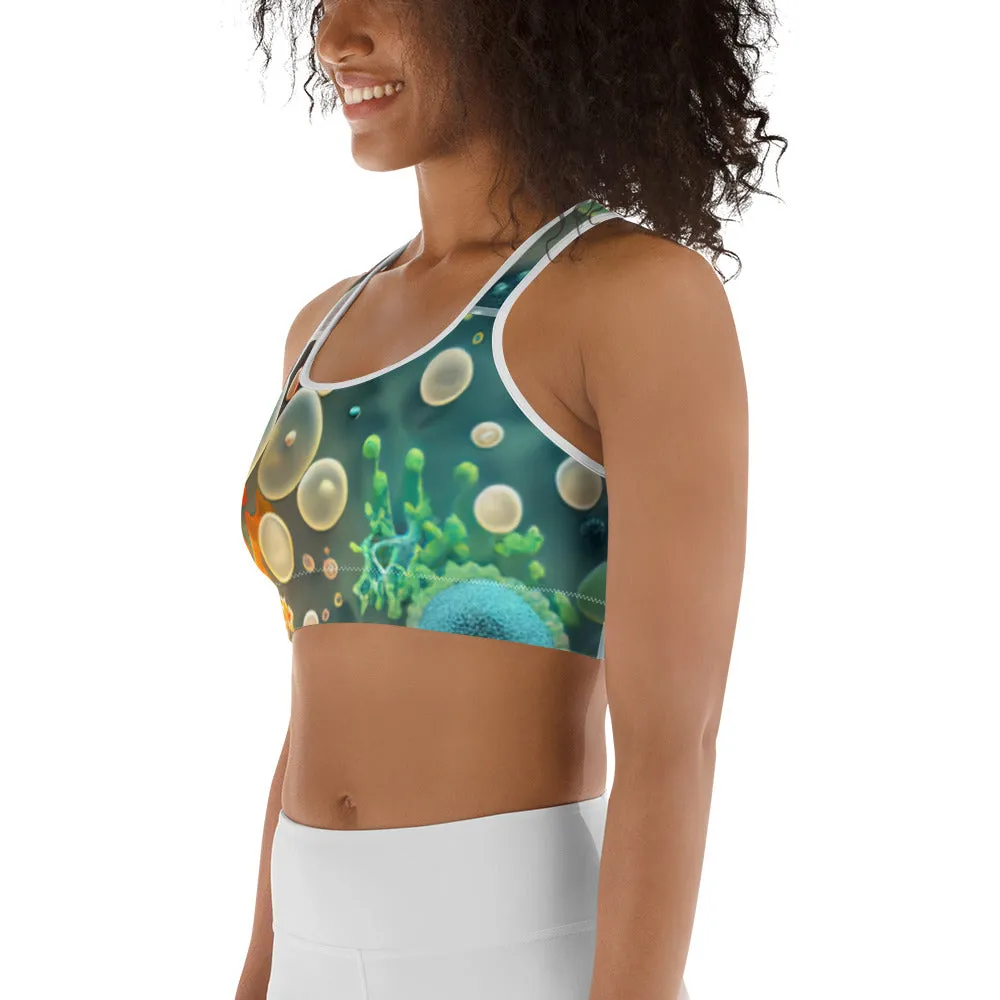 Sports Bra Green World