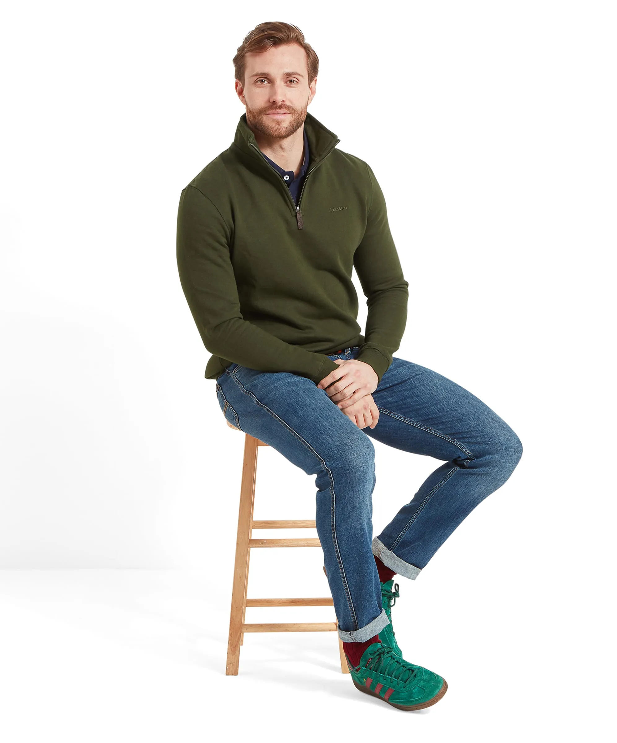 St Merryn Sweatshirt - Forest