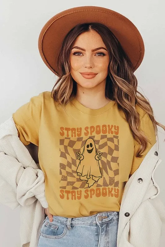 STAY SPOOKY GRAPHIC TEE PLUS SIZE