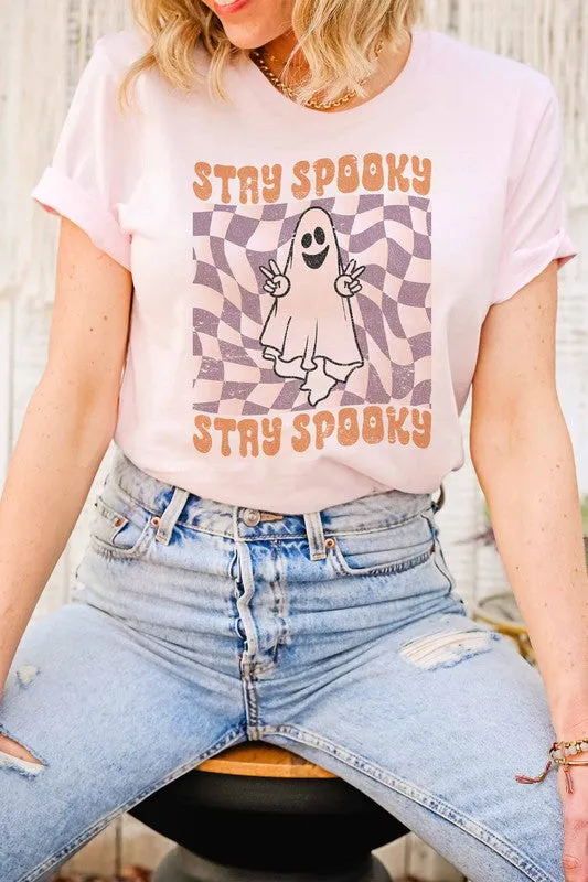 STAY SPOOKY GRAPHIC TEE PLUS SIZE