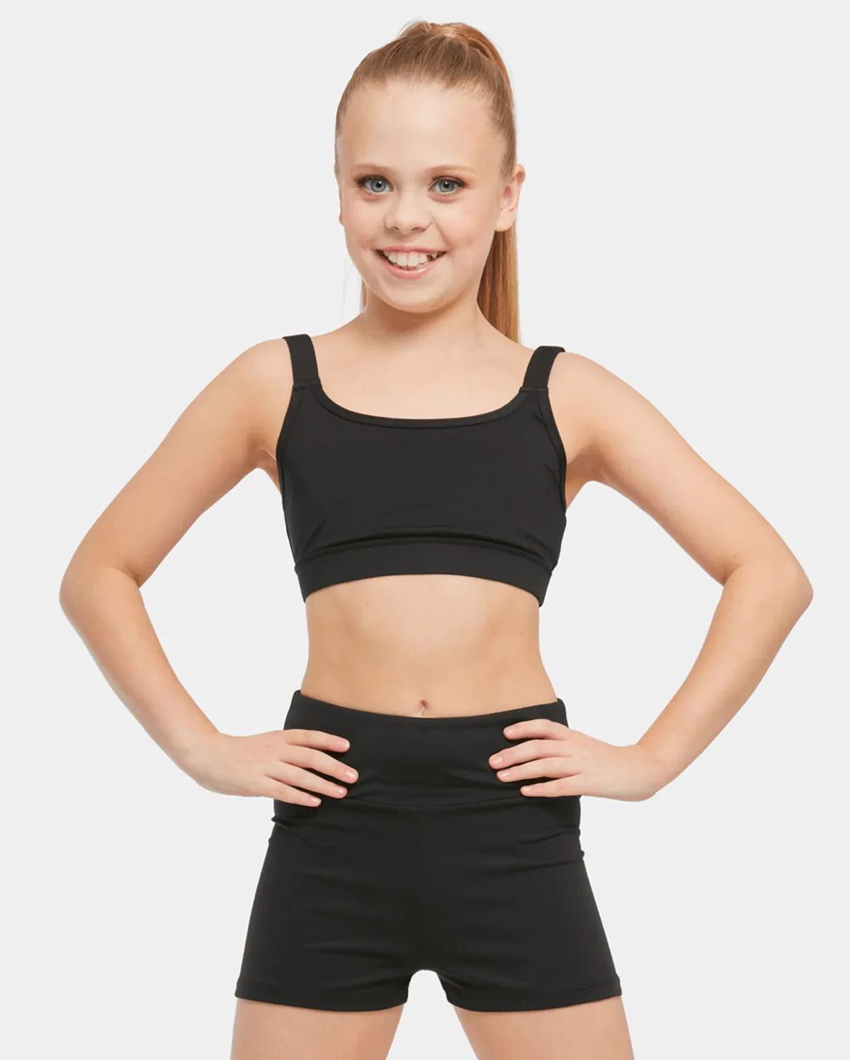 Studio 7, PERFORMANCE CROP TOP, Childs, CPCT01