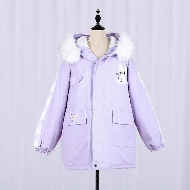 Sweet Bunny Cake Winter Coat