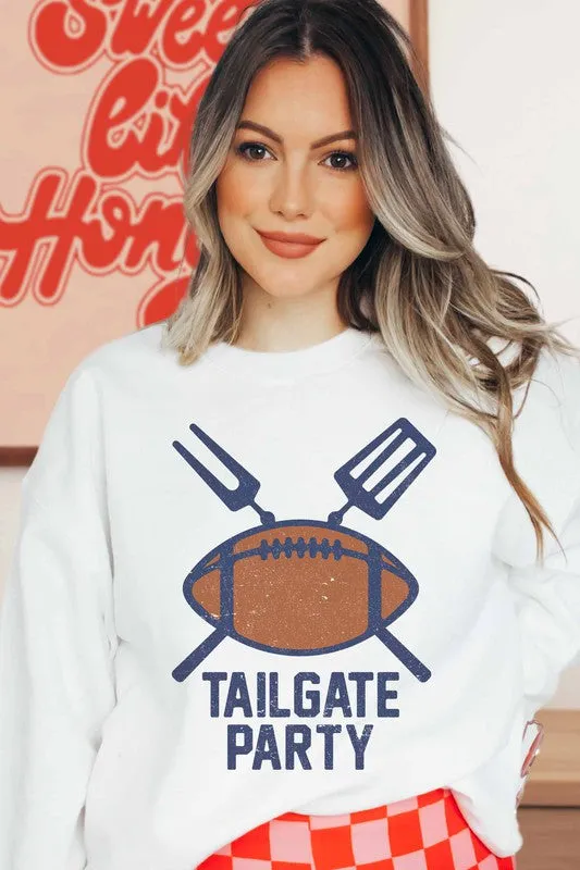 TAILGATE PARTY SWEATSHIRT PLUS SIZE